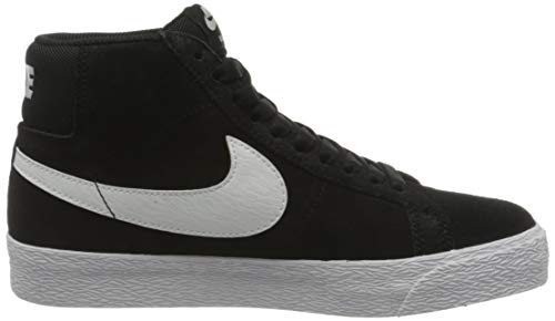 NIKE Unisex Fitness Shoes, Black/White-White-White, 10 US Men