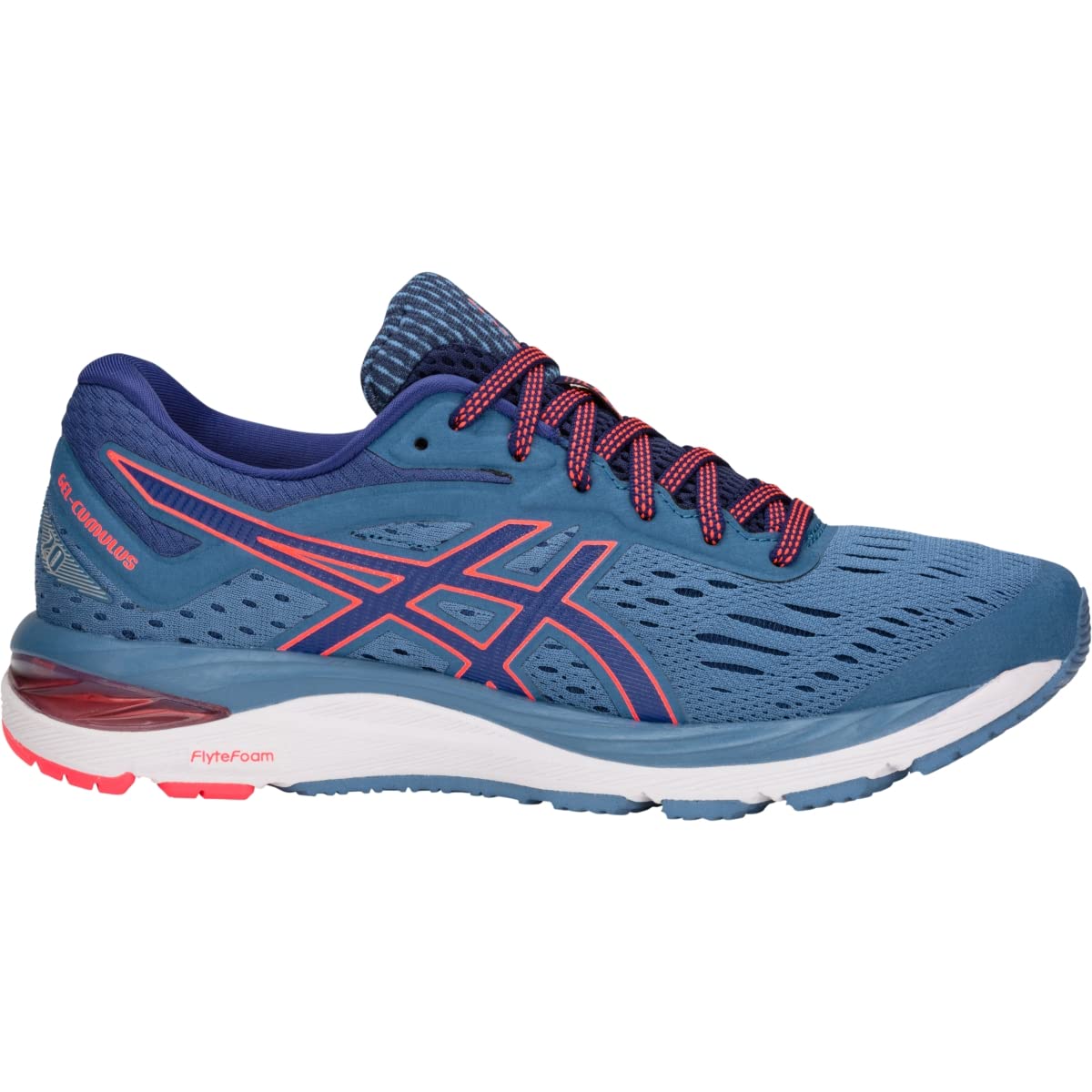 ASICS Women's Gel-Cumulus 20 Running Shoes, 7.5, Azure/Blue Print