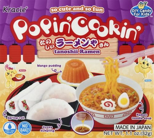 Kracie Popin Cooking DIY Candy Ramen Kit, 1.1 Ounce