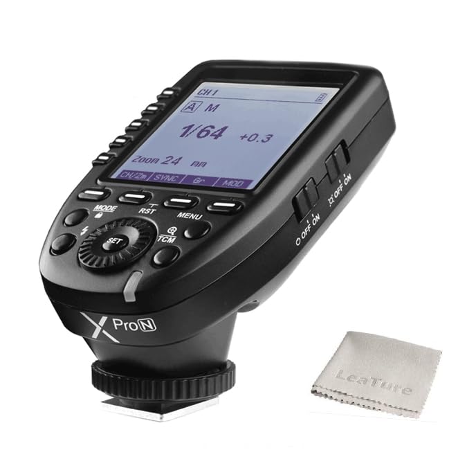 GODOX XPro-N Flash Trigger with Professional Functions Support i-TTL Autoflash Compatible for Nikon DSLR Camera