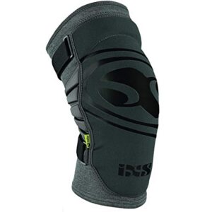 ixs carve evo+ knee guard grey xs, for men & women, mountain bike accessories