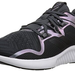 adidas Women's Edgebounce Mid Running Shoe, Carbon/Black/Night Metallic, 8.5 M US