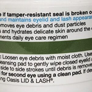 Oasis LID & LASH Eyelid & Lash Cleansing Pads