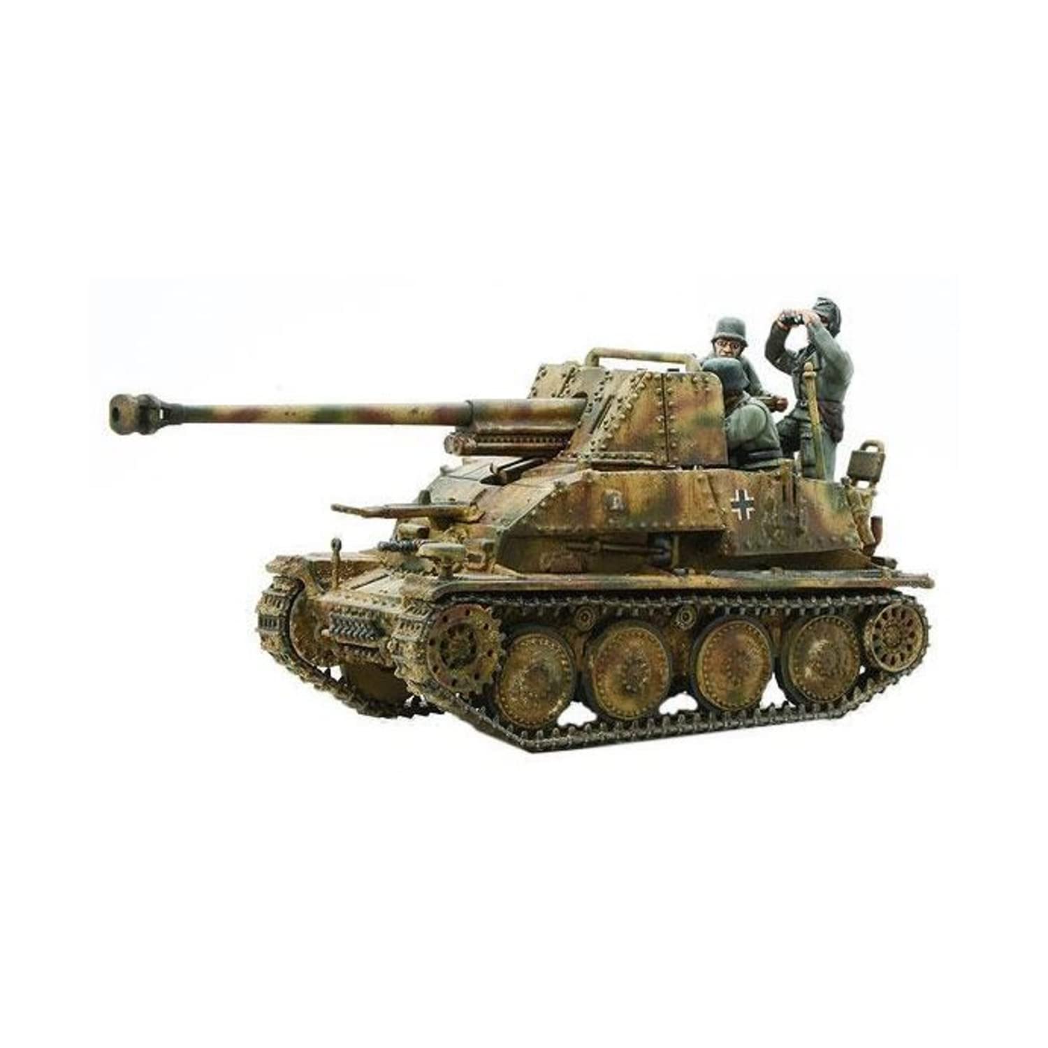 Bolt Action Marder III Ausf. H Tank 1:56 WWII Military Wargaming Plastic Model Kit