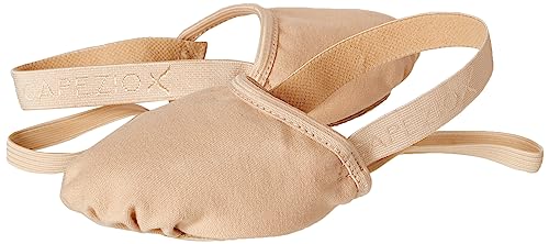 Capezio Women's Hanami Pirouette Ballet Flat, Nude, Medium