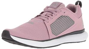 reebok women's driftium ride running shoe, infused lilac/coal/white, 7.5 m us