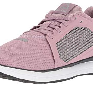 Reebok Women's Driftium Ride Running Shoe, Infused Lilac/Coal/White, 7.5 M US