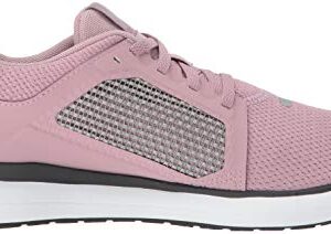 Reebok Women's Driftium Ride Running Shoe, Infused Lilac/Coal/White, 7.5 M US