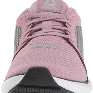 Reebok Women's Driftium Ride Running Shoe, Infused Lilac/Coal/White, 7.5 M US