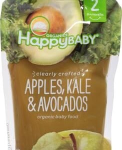 Happy Baby Apple Kale Avocado, 4 Oz Pouch