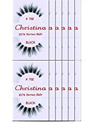 christina eyelashes 702 - (12 pack)