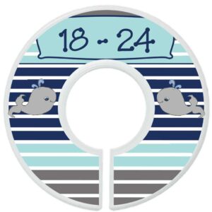 Mumsy Goose Baby Closet Dividers Nursery Closet Dividers Closet Organizers Whales