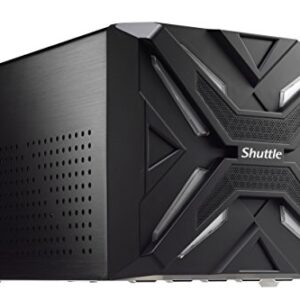 Shuttle XPC Gaming Cube SZ270R9 Mini Barebone PC, Intel Z270 chipset Supports 95W Skylake/Kabylake CPU No RAM No HDD/SSD No CPU No OS 500W PSU, Black