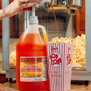 Buttery Flavor Popcorn Topping (Gallon w/Pump)