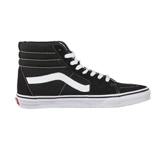 Vans Sk8-hi¿ Core Classics, Black/Black/White, 8.5 Women/7 Men