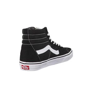 Vans Sk8-hi¿ Core Classics, Black/Black/White, 8.5 Women/7 Men