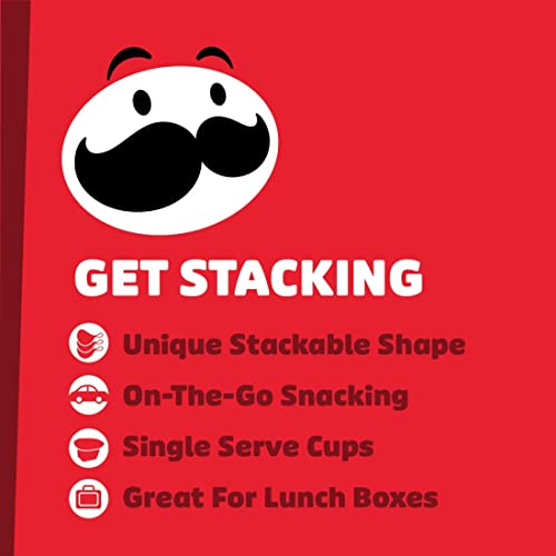 Pringles Potato Crisps Chips, Snack Stacks, Lunch Snacks, Office and Kids Snacks, Variety Pack (27 Cups)