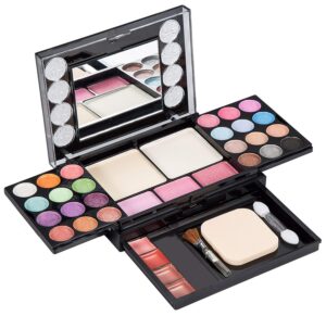 eyeshadow palette lt makeup palette 37 bright colors matter and shimmer lip gloss blush brushes cosmetic makeup eyeshadow highly pigmented palette for girls festival birthday gift concealer makeup kit