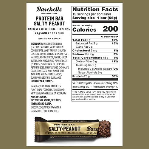 Barebells Protein Bar - Salty Peanut