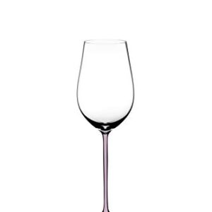 Riedel Fatto A Mano Riesling Glass, 1 Count (Pack of 1), Pink