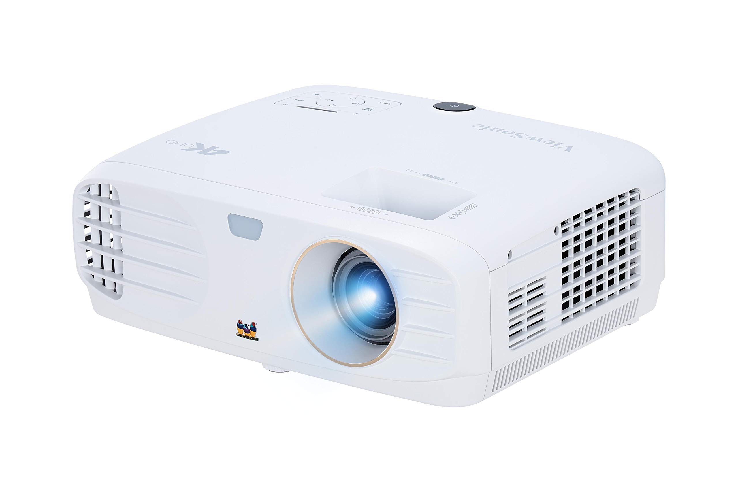 ViewSonic PX727-4K True 4K Home Theater Projector with Wide Color Gamut RGB Rec 709 HDR Support and Dual HDMI, Stream Netflix with Dongle