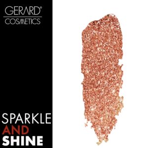 Gerard Cosmetics Glitter Lipstick (Hollywood Blvd) | Nude Pink Lipstick with Sparkling Metallic Glitter | Long Lasting, Smooth Formula | Highly Pigmented Opaque Color | Cruelty Free & Made in USA