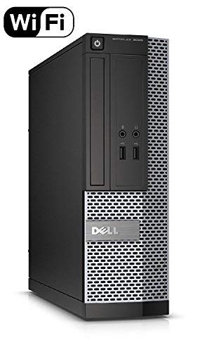 DELL Optiplex 3020 SFF Slim Desktop Computer, Intel Core i3 4130 3.40 GHz, 4GB RAM, 500GB HDD, DVDRW, USB 3.0, Windows 10 Pro 64 Bit (Renewed)']