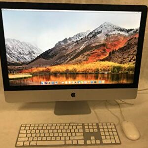 Apple iMac ME088LL/A 27in Intel Core i5-4570 X4 3.2GHz 8GB 1TB, Silver (Renewed)