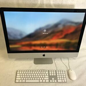 Apple iMac ME088LL/A 27in Intel Core i5-4570 X4 3.2GHz 8GB 1TB, Silver (Renewed)