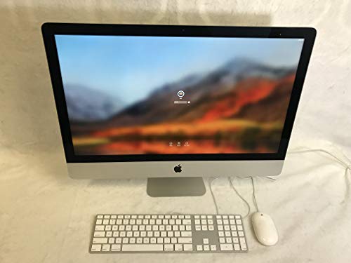 Apple iMac ME088LL/A 27in Intel Core i5-4570 X4 3.2GHz 8GB 1TB, Silver (Renewed)