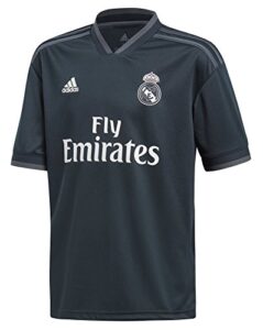 adidas world cup soccer real madrid soccer youth real madrid away jersey, x-large, tech onix
