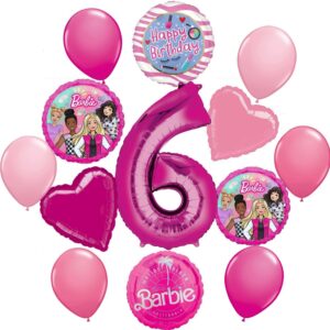 Anagram Dream Together Doll 6th Birthday Party Supplies Balloon Bouquet Decorations