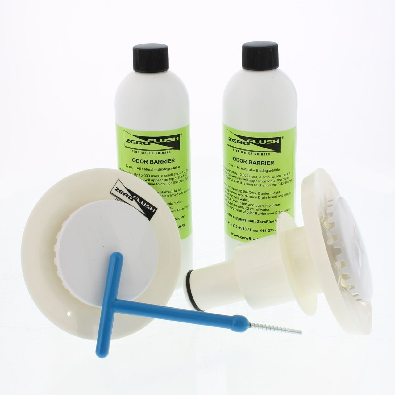 ZeroFlush ZF-KIT Replacement Waterless Urinal Service Kit (2-Pack)