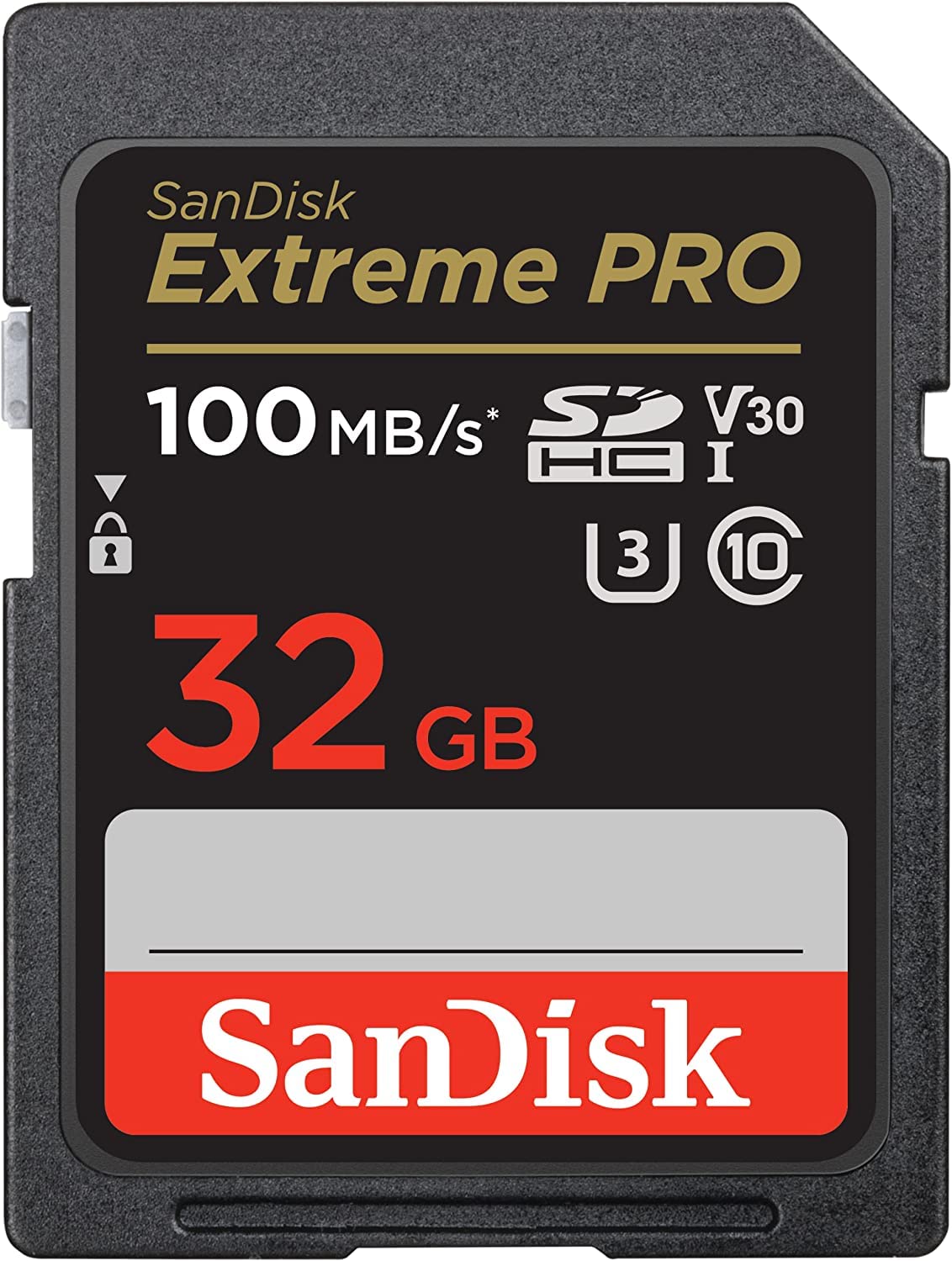 SanDisk 32GB (Five Pack) SD HC Extreme Pro Memory Card works with Digital DSLR Camera SDHC 4K V30 UHS-I (SDSDXXG-032G-GN4IN) with Everything But Stromboli (TM) Combo Reader