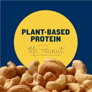 PLANTERS Unsalted Premium Cashews, 1.63 lb. Canister