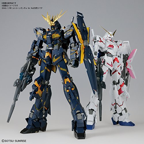 Bandai Spirits Hobby MG 1/100 Unicorn Gundam 02 Banshee (Ver. Ka) Gundam UC, Multi