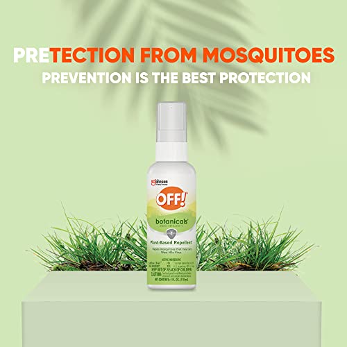 OFF! Botanicals Insect Repellent, Plant-Based Bug Spray & Mosquito Repellent, 4 Oz