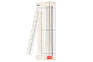 bira craft paper trimmer with swing-out arm, 12" x 3" base for coupons craft paper and photos