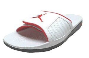 nike jordan hydro 3 mens sandals 854556-103_12 - white/university red-black