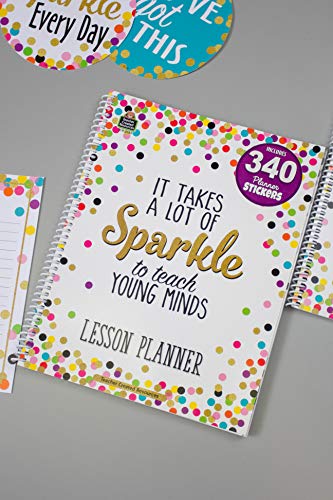 Confetti Lesson Planner, Edition, 8.5 inches X 11 inches