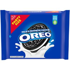 oreo chocolate sandwich cookies, party size, 25.5 oz