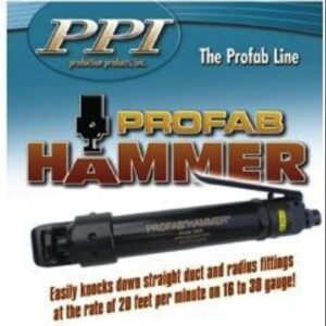 PROFAB Pittsburgh Lock Air Hammer - Anvil Model 1800 HVAC Duct/Sheet Metal Tool