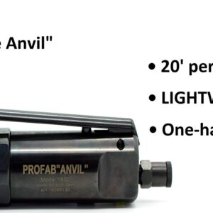 PROFAB Pittsburgh Lock Air Hammer - Anvil Model 1800 HVAC Duct/Sheet Metal Tool