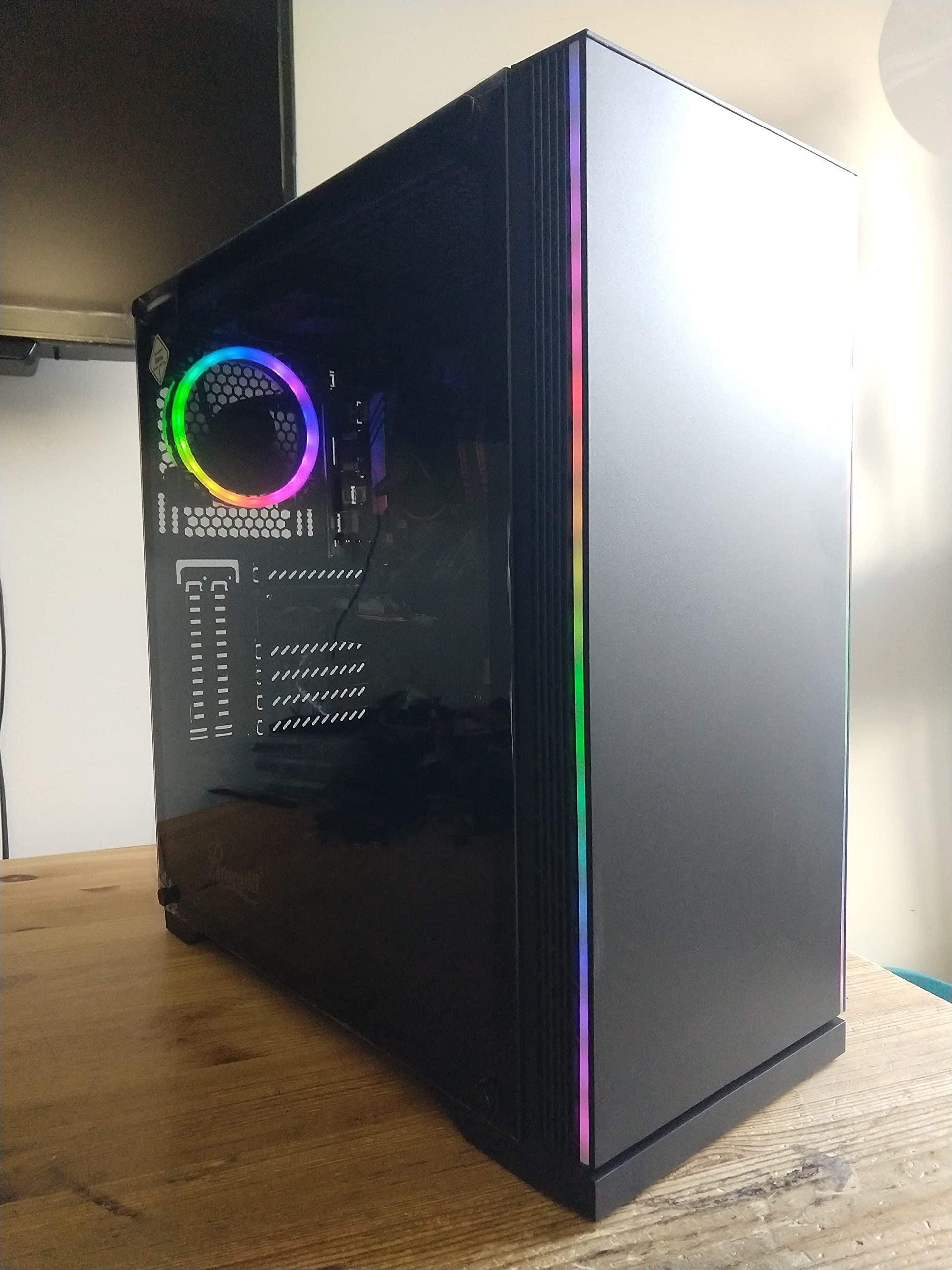 Centaurus Warlock 2 Intel i7-12700K 12-Core 4.7GHz TB, 32GB RAM, Radeon RX 7800 XT, 1TB NVMe SSD, Liquid Cooled, Windows 11 PRO, Tempered Glass, RGB, WiFi. 4K Gaming Professional PC