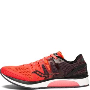 saucony women's liberty iso sneakers, red, 5 m