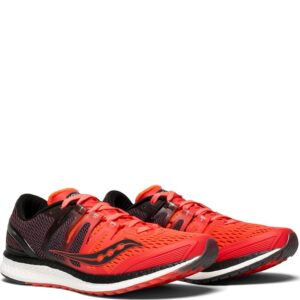 Saucony Women's Liberty ISO Sneakers, Red, 5 M