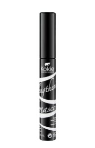 kokie cosmetics volume + length mascara, black, 0.32 ounce