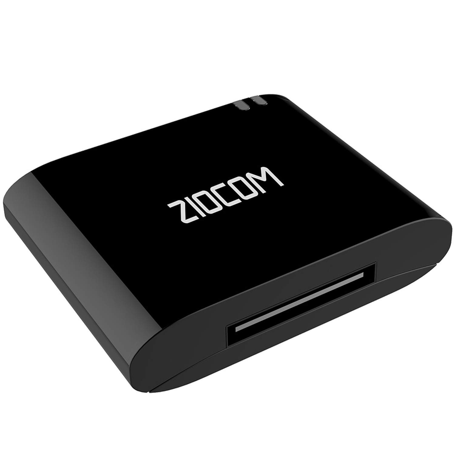 ZIOCOM [Upgrade] 30 Pin Bluetooth Adapter Audio Receiver for Bose iPod iPhone SoundDock and Other 30 Pin Dock Speakers, Upgrade Old SoundDock with 30 Pin Connector, Not for Any Cars or Motorcycles