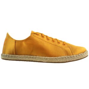 TOMS Womens Lena Lace Up Sneakers Shoes Casual - Yellow - Size 8 B