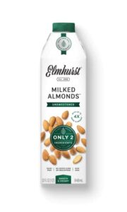 elmhurst 1925 unsweetened almond milk, 32 ounce (pack of 6)